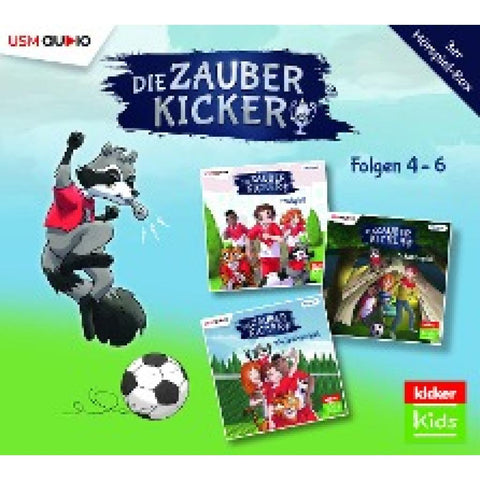 Die Zauberkicker Hörbox Folgen 4-6 (3 Audio CDs)