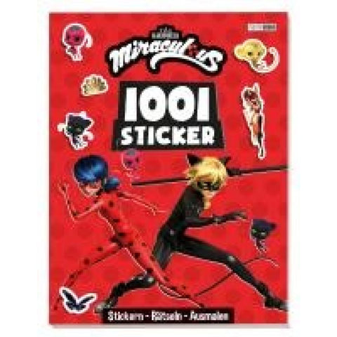 Miraculous: 1001 Sticker: Stickern - Rätseln - Ausmalen