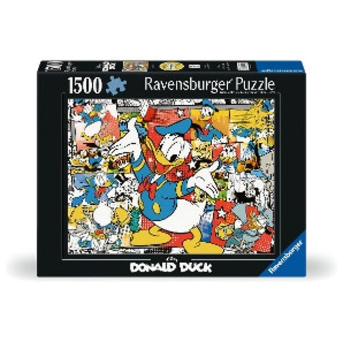Erwachsenenpuzzle 1500 Teile - Disney Classics: Donald Duck