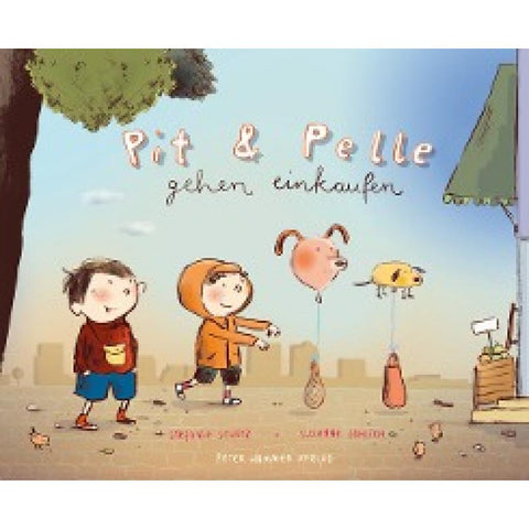 Pit und Pelle gehen einkaufen