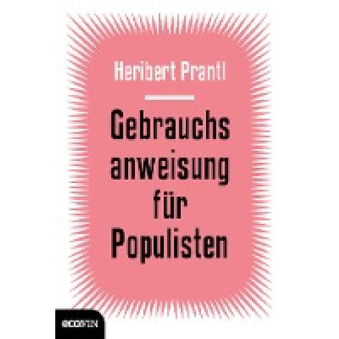 Gebrauchsanweisung für Populisten