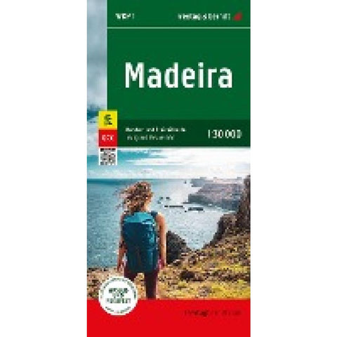 freytag & berndt Wanderkarte WKP 1 Madeira 1:30.000