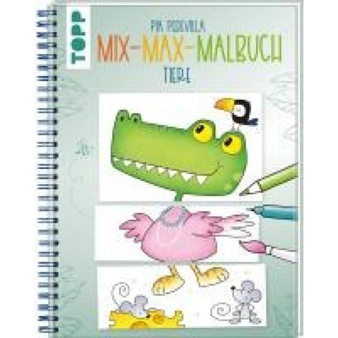 Mix-Max-Malbuch Tiere