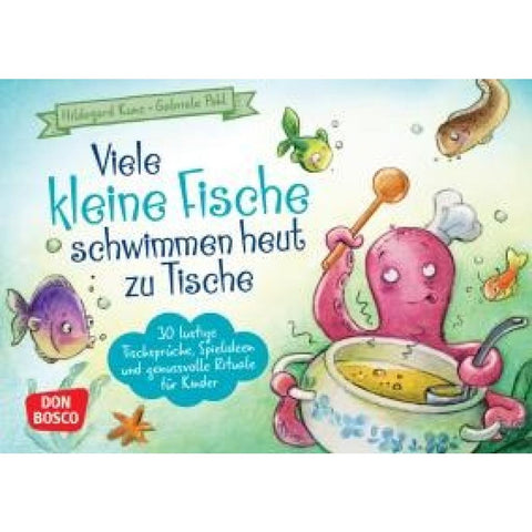 Viele kleine Fische schwimmen heut zu Tische