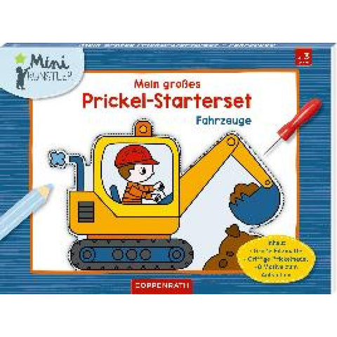 Mein großes Prickel-Starterset: Fahrzeuge