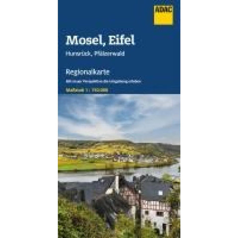 ADAC Regionalkarte 11 Mosel, Eifel, Hunsrück, Pfälzerwald 1:150.000