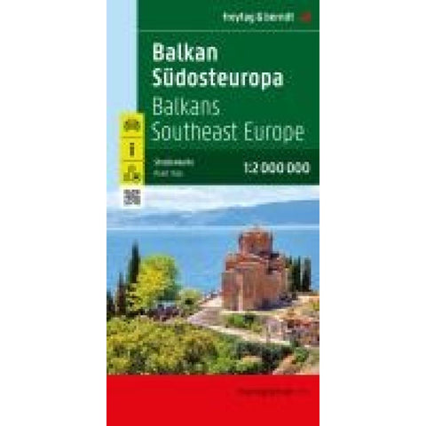 freytag & berndt Straßenkarte Balkan - Südosteuropa 1:2 Mio.