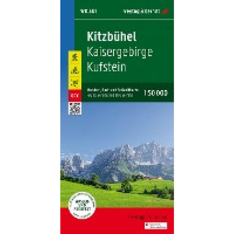 freytag & berndt Wanderkarte WK 301 Kitzbühel, Kaisergebirge - Kufstein 1:50.000