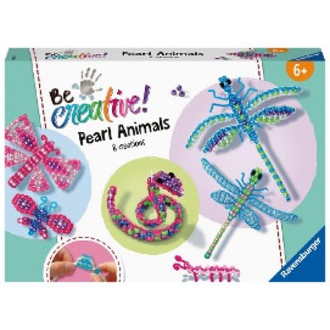 BeCreative Perlentiere fädeln, DIY für Kinder ab 6 Jahren