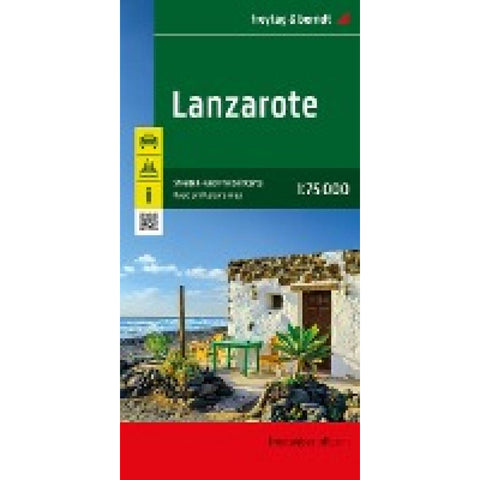 freytag & berndt Straßenkarte Lanzarote 1:150.000