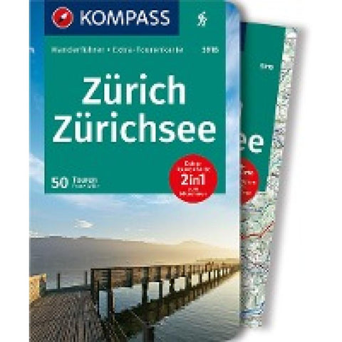 KOMPASS Wanderführer Zürich, Zürichsee, 50 Touren