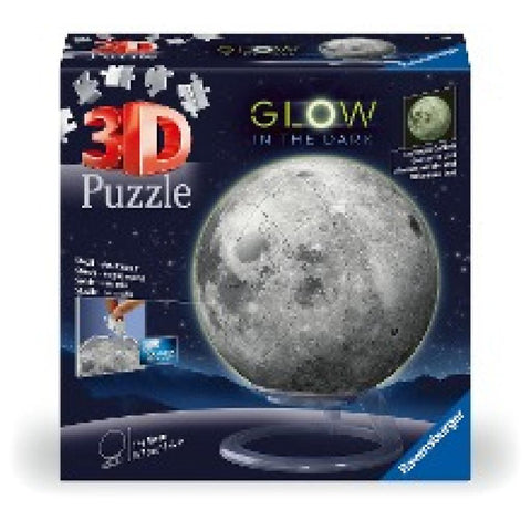 3D Puzzle-Ball Der Mond - Glow-in-the-Dark