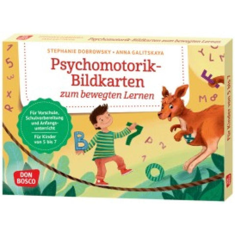 Psychomotorik-Bildkarten zum bewegten Lernen