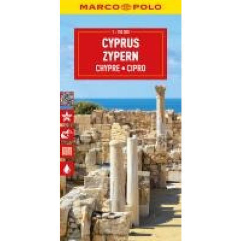 MARCO POLO Reisekarte Zypern 1:150.000
