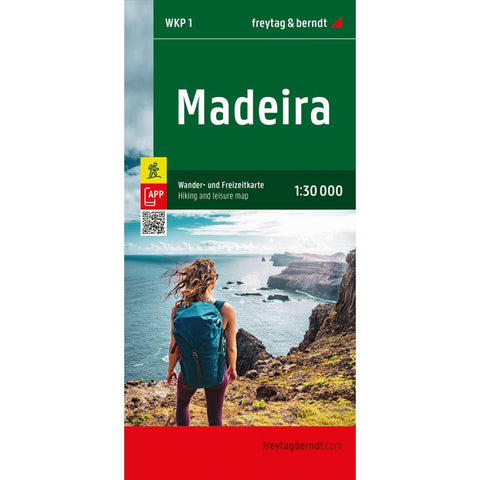 freytag & berndt Wanderkarte WKP 1 Madeira 1:30.000
