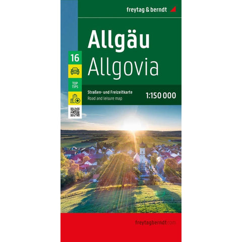 freytag & berndt Straßenkarte Allgäu 1:150.000