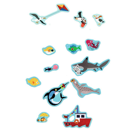 Wimmel-Stickerwelt - Im Meer
