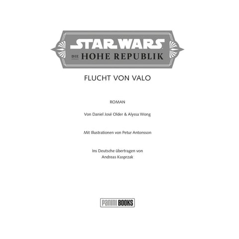 Star Wars Jugendroman: Die Hohe Republik - Flucht von Valo