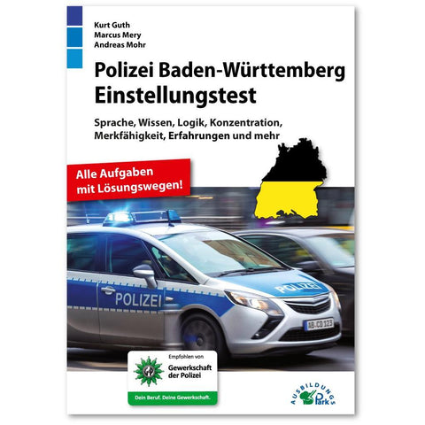 Polizei Baden-Württemberg Einstellungstest
