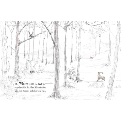 Herr Eichhorn und der erste Schnee