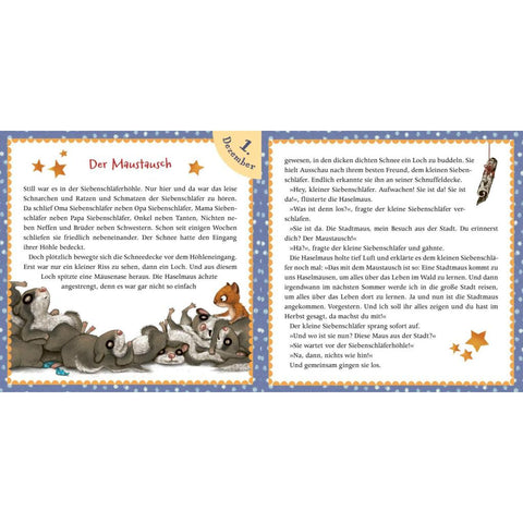 Der kleine Siebenschläfer: Adventsgeschichten aus dem Lichterwald