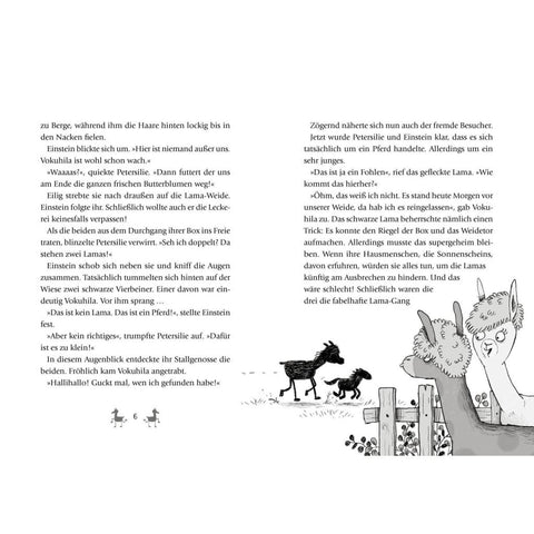 Die Lama-Gang. Mit Herz & Spucke 4: Auf die Hufe, fertig los!