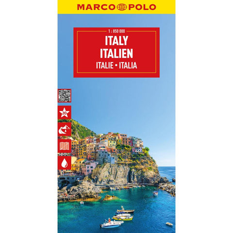 MARCO POLO Reisekarte Italien 1:850.000