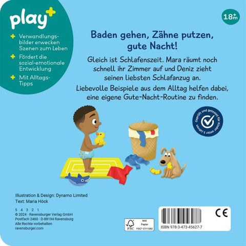 Play+ Mein erstes Schiebebuch Gute Nacht - ab 18 Monate