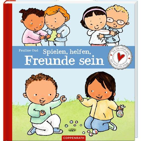 Spielen, helfen, Freunde sein