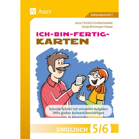 Ich-bin-fertig-Karten Englisch Klassen 5-6