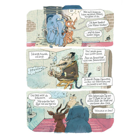 Herr Elefant und Frau Grau: Abflug