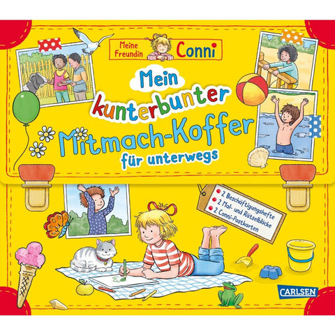 Conni Gelbe Reihe (Beschäftigungsbuch): Mein kunterbunter Mitmach-Koffer für unterwegs