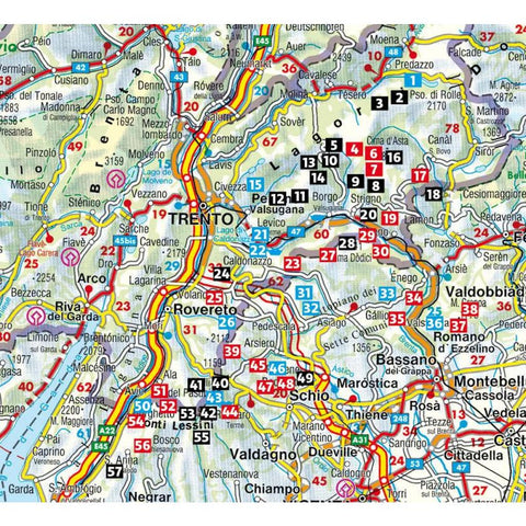 ROTHER Wanderführer Vizentiner Alpen