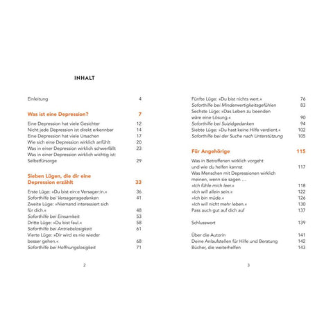 7 Lügen, die dir eine Depression erzählt