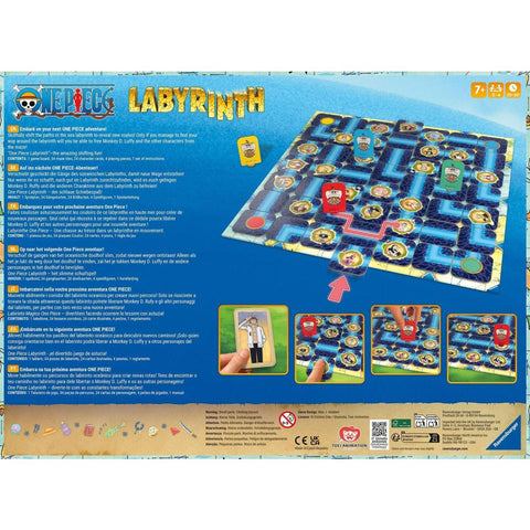 One Piece Labyrinth - Gesellschaftsspiel & Brettspiel ab 7 Jahre