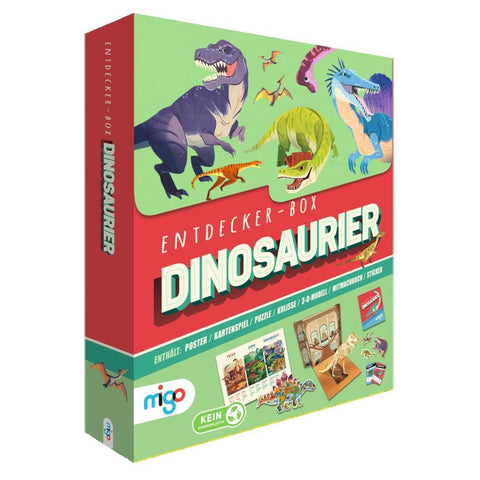 Entdecker-Box: Dinosaurier