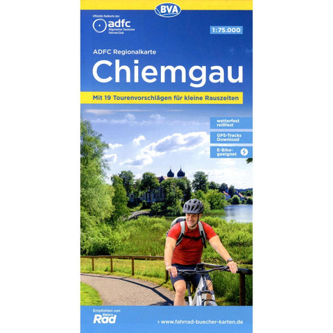 BVA ADFC Regionalkarte Chiemgau 1:75.000