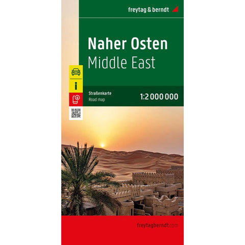 freytag & berndt Straßenkarte Naher Osten 1:2 Mio.