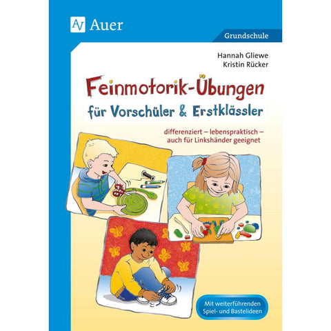 Feinmotorik-Übungen für Vorschüler & Erstklässler