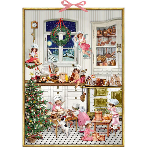 Zettel-Adventskalender - Nostalgische Weihnachtsbäckerei