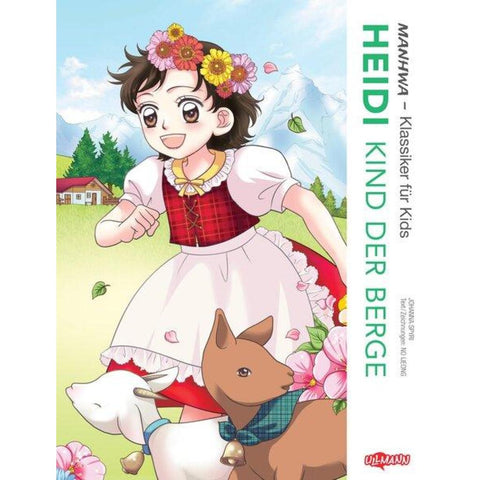 MANHWA - Klassiker für Kids - Heidi, Kind der Berge (komplett in Farbe)