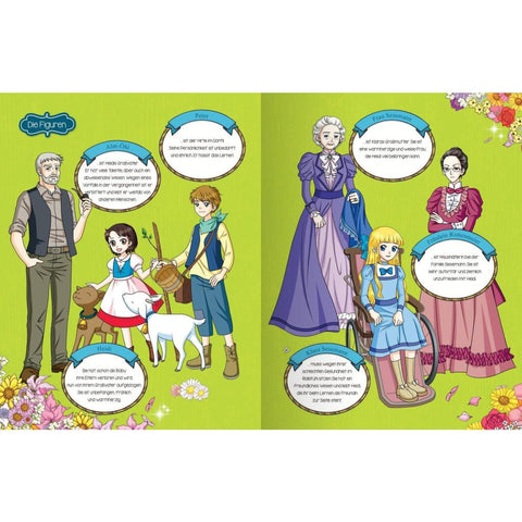 MANHWA - Klassiker für Kids - Heidi, Kind der Berge (komplett in Farbe)