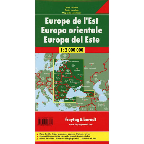 Osteuropa, Autokarte 1:2.000.000