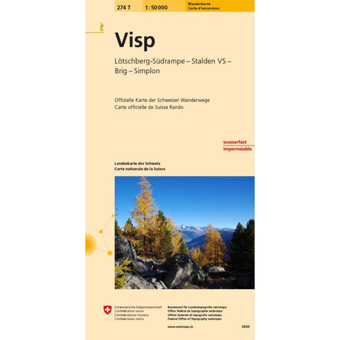 Swisstopo 1 : 50 000 Visp