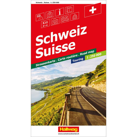 Hallwag Touring Strassenatlas Schweiz