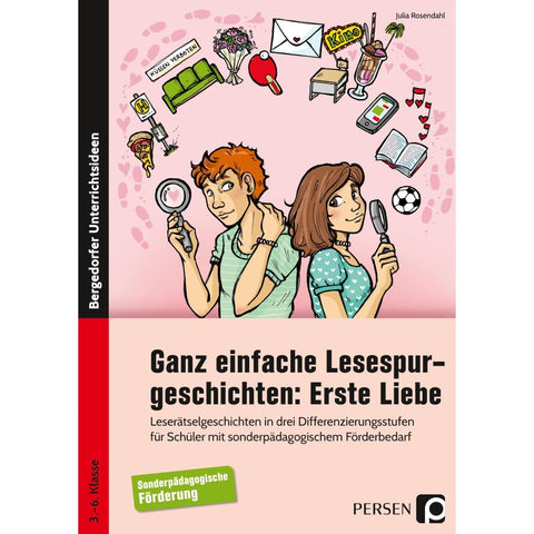 Ganz einfache Lesespurgeschichten: Erste Liebe