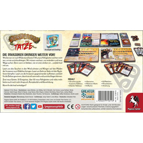 Spirit Island: Ast und Tatze [Erweiterung]