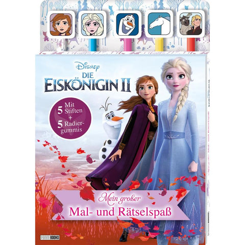 Disney Die Eiskönigin 2: Mein großer Mal- und Rätselspaß