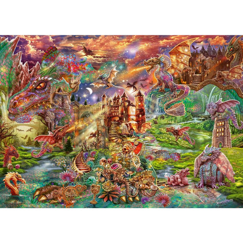 Der Schatz der Drachen Puzzle 2.000 Teile