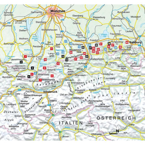 Hütten und Almen mit dem Mountainbike Bayerische Hausberge